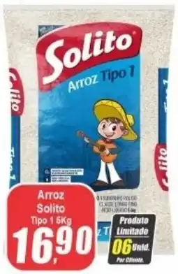 Panelão Arroz solito tipo 1 oferta