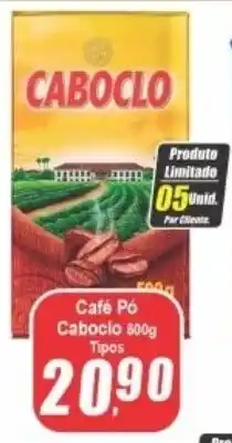 Panelão Café Pó Caboclo oferta