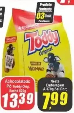 Panelão Achocolatado Pó Toddy Orig. oferta