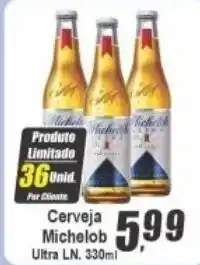 Panelão Cerveja michelob ultra ln oferta