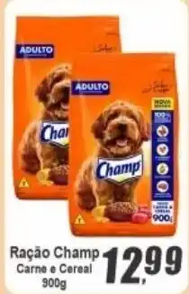 Panelão Ração Champ Carne e Cereal oferta