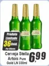Panelão Cerveja Stella Artois Pure Gold LN oferta
