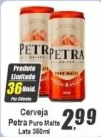 Panelão Cerveja Petra Puro Malte oferta