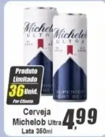 Panelão Cerveja Michelob Ultra oferta