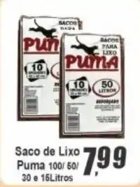 Panelão Saco de Lixo Puma oferta