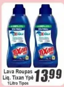 Panelão Lava Roupas Liq. Tixan Ypê oferta