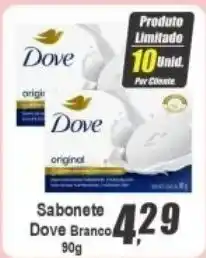 Panelão Sabonete Dove Branco oferta