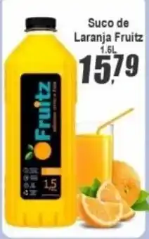 Panelão Suco de Laranja Fruitz oferta