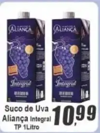 Panelão Suco de Uva Aliança Integral oferta