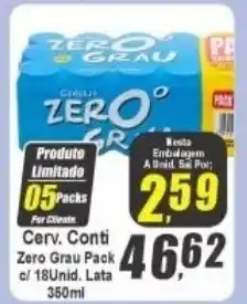Panelão Cerv. Conti Zero Grau Pack oferta