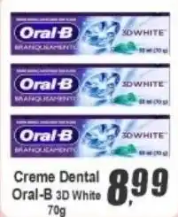 Panelão Creme Dental Oral-B 3D White oferta