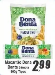 Panelão Macarrão dona benta sêmola oferta