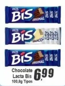 Panelão Chocolate lacta bis 100,8g tipos oferta