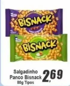 Panelão Salgadinho Panco Bisnack oferta