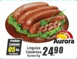 Panelão Linguiça Calabresa Aurora Kg oferta