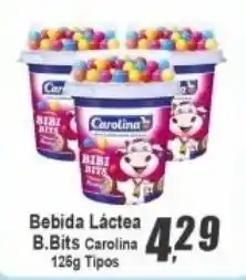 Panelão Bebida Láctea B.Bits Carolina oferta