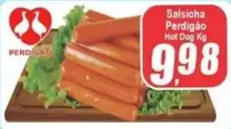 Panelão Salsicha Perdigão Hot Dog oferta