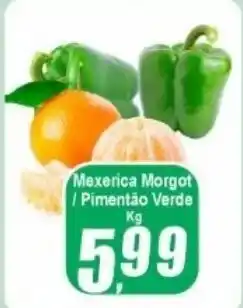 Panelão Mexerica Morgot / Pimentão Verde oferta