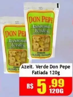 Supermercado Kibe Azeitonas verdes don pepe oferta