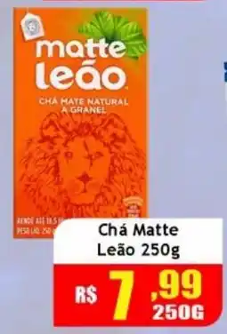 Supermercado Kibe Chá Matte Leão oferta