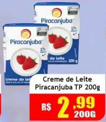 Supermercado Kibe Creme de Leite Piracanjuba TP oferta
