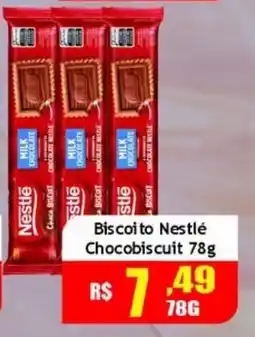 Supermercado Kibe Biscoito Nestlé Chocobiscuit oferta