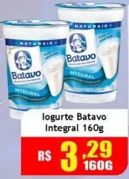 Supermercado Kibe logurte batavo integral oferta