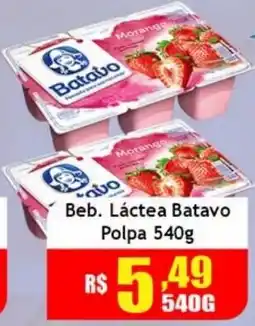 Supermercado Kibe Beb. Láctea Batavo Polpa oferta
