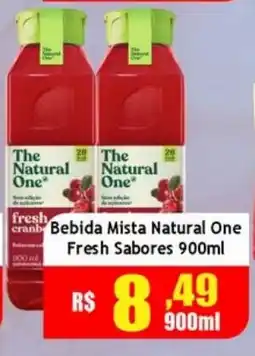 Supermercado Kibe Bebida mista natural one fresh sabores oferta