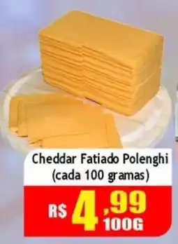 Supermercado Kibe Cheddar Fatiado Polenghi oferta