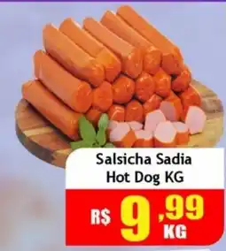 Supermercado Kibe Salsicha Sadia Hot Dog oferta