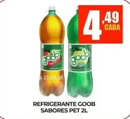 Fort Supermercados refrigerante goob sabores pet 2l oferta