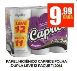 Fort Supermercados papel higiênico caprice folha dupla oferta