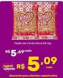 Super Lagoa Feljão de Carda Dona Dê oferta