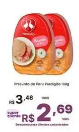 Super Lagoa Presunto de Peru Perdigão oferta