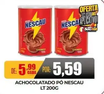 Achocolatado pó nescau