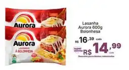 Super Lagoa Lasanha aurora à bolonhesa oferta
