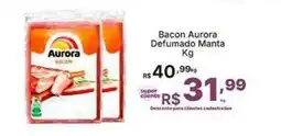 Super Lagoa Bacon aurora defumado manta oferta