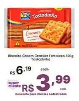 Super Lagoa Biscoito cream cracker fortaleza tostadinha oferta
