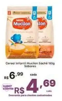 Super Lagoa Cereai infantil mucilon saché sabores oferta