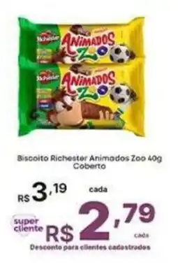 Super Lagoa Biscoito Richester Animados Zoo oferta