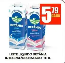 Fort Supermercados Leite liquido betania integral/desnatado oferta