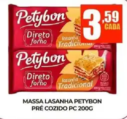 Fort Supermercados Massa lasanha petybon oferta