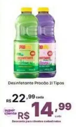 Super Lagoa Desinfetante Proção 21 Tipos oferta