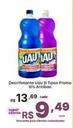 Super Lagoa Desinfetante Uau 21 Tipas Promo oferta