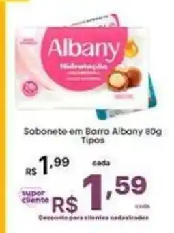 Super Lagoa Sabonete em barra albany tipos oferta