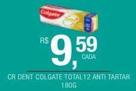 DB Supermercados Creme dental colgate total 12 180g oferta