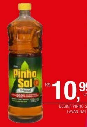 DB Supermercados Desinfetante pinho sol oferta