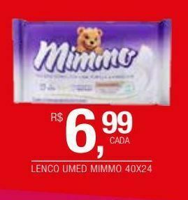 DB Supermercados Lenços umedecidos mimmo oferta