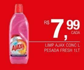 DB Supermercados Limpadores ajax 1l oferta